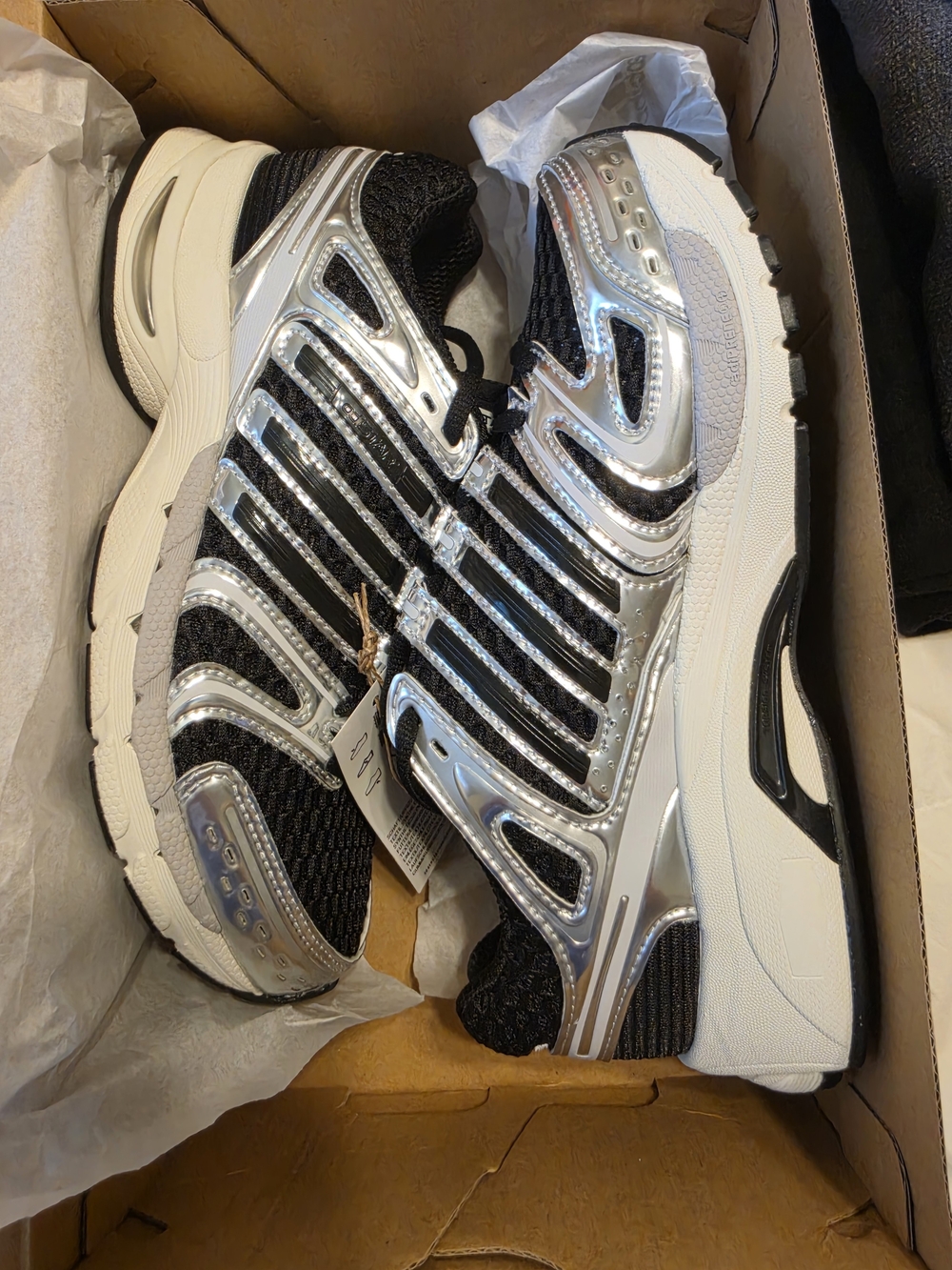 adidas Women’s Black & Silver Running Sneakers